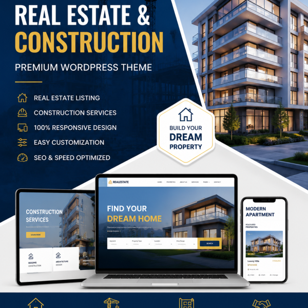 Real Estate Agency Website Template