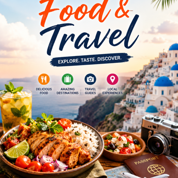 Modern Travel Blog WordPress Template
